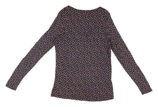 ASOS Women's Blue Floral V-Neck Blouse Size 20