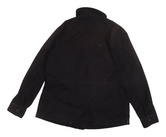 Levi's Women's Black Cotton Jacket, Size S, Casual Style