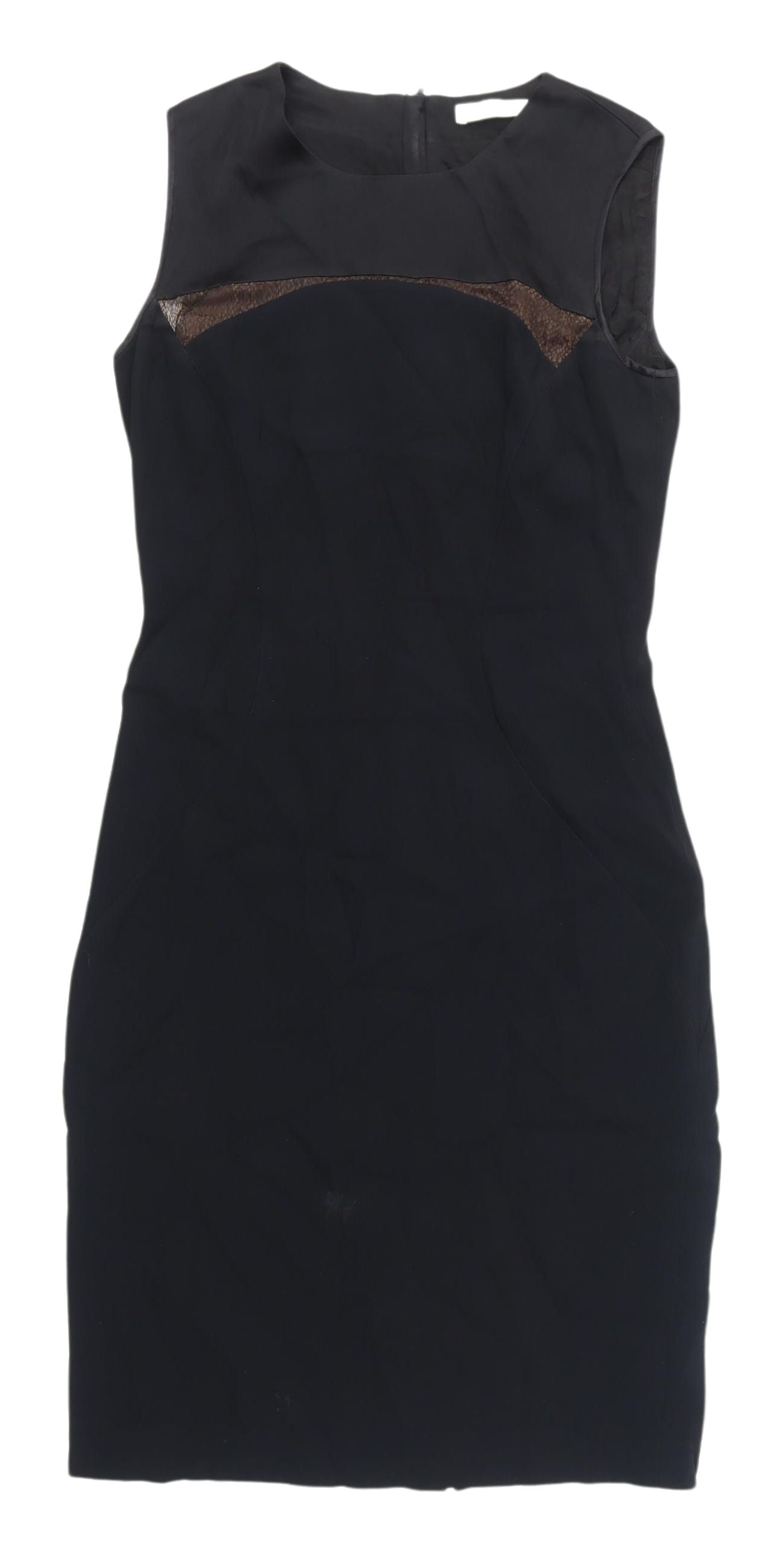 BOSS Women's Black Sheath Dress UK 6 – Elegant Evening Wear