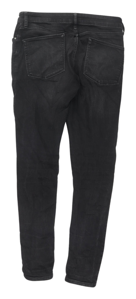 ASOS Black Women's Skinny Jeans, Size 32, Stretch Fit