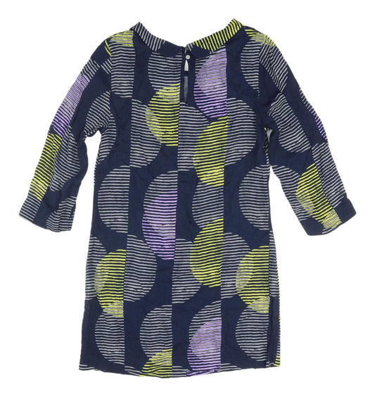 White Stuff Women's Geometric Dress UK 8 Multicolour