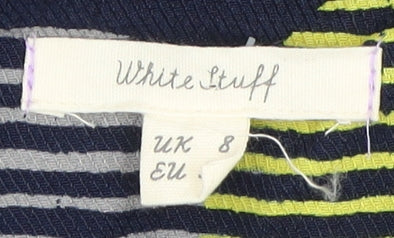 White Stuff Women's Geometric Dress UK 8 Multicolour
