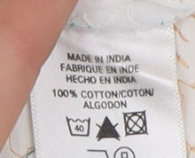 French Connection Women's Ivory Button-Up Shirt, M, Floral