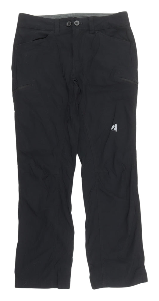 Eddie Bauer Men's Black Trousers Size 33