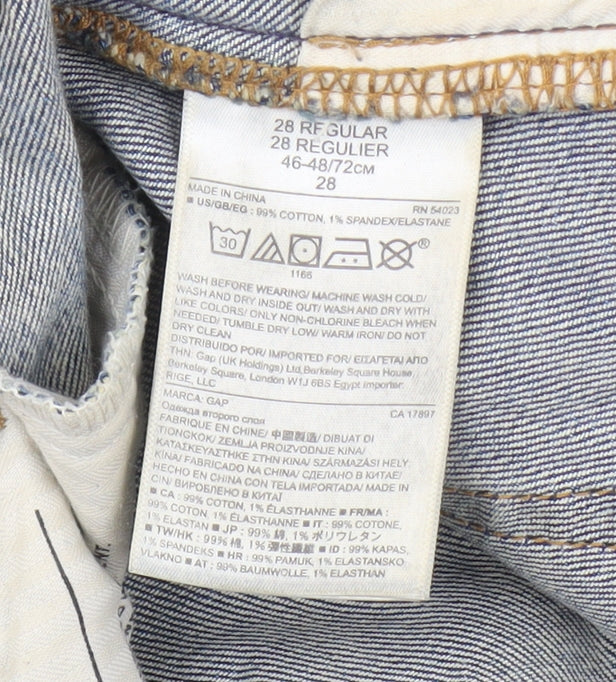 Gap Women's Blue Straight Jeans Size 28