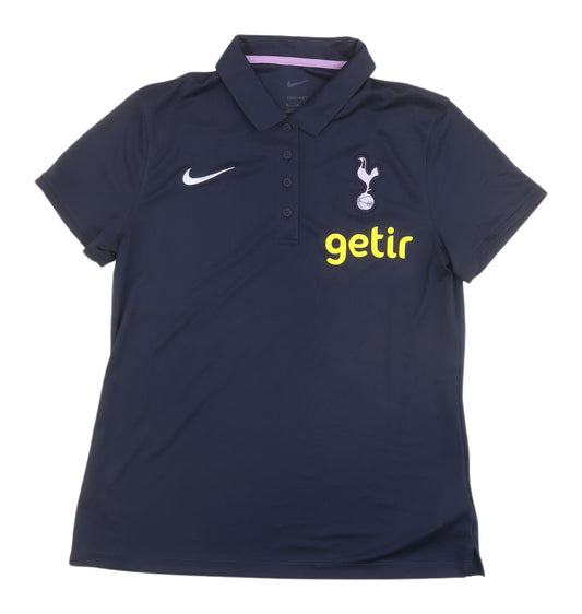 Nike Unisex Blue Polo Shirt, M, Sports Jersey