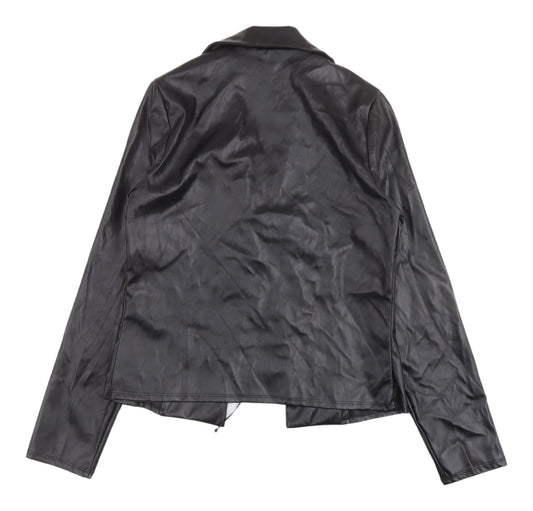 PrettyLittleThing Women's Black Basic Jacket Size 12