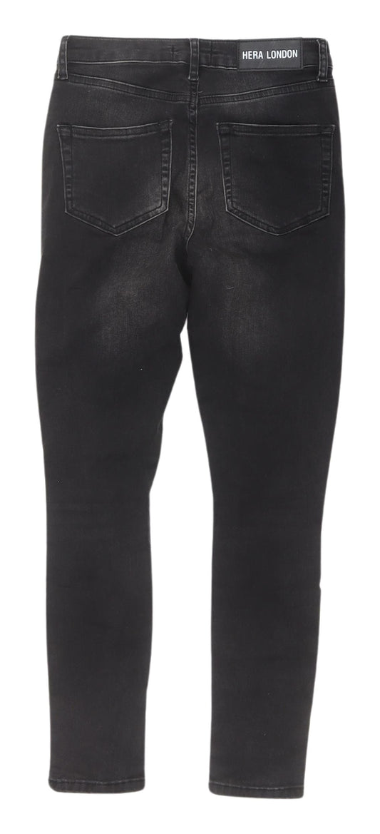 Hera London Women's Black Skinny Jeans Size 26