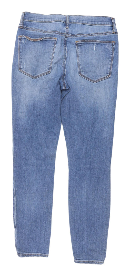 Gap Women's Blue Skinny Jeans - Size 27