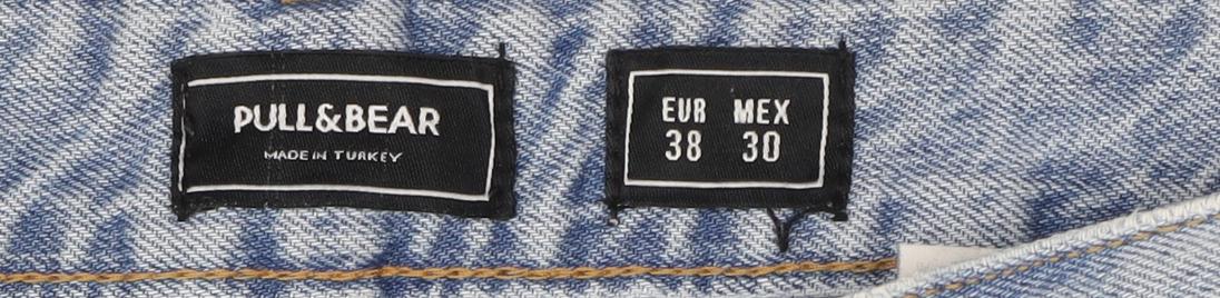 Pull&Bear Men's Light Blue Straight Jeans