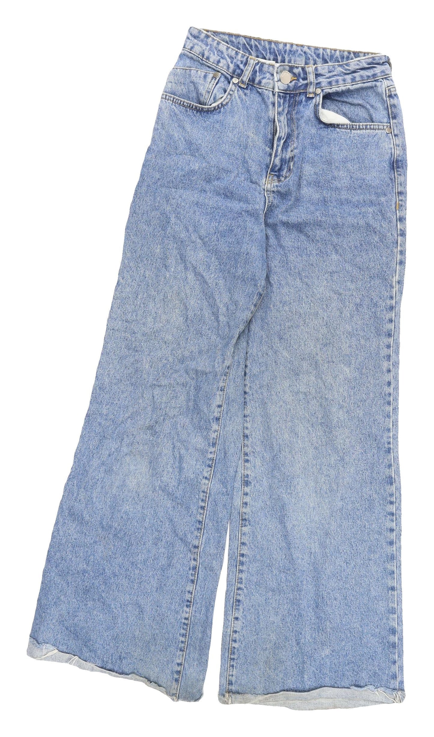 Ragged Jeans Women’s Blue Wide-Leg Denim Jeans Size 26