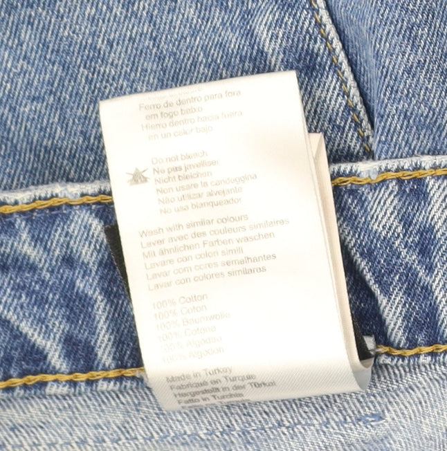 Ragged Jeans Women’s Blue Wide-Leg Denim Jeans Size 26