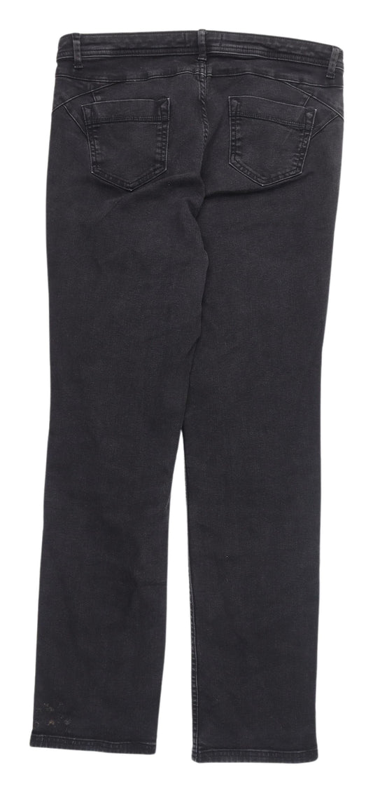 Marks & Spencer Women's Black Regular Fit Jeans