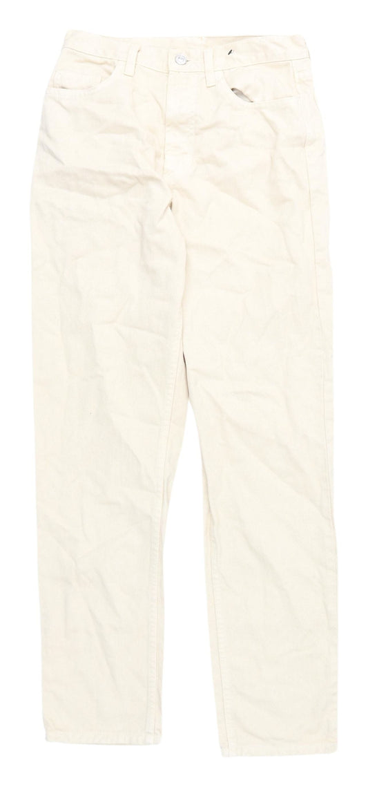 Benetton Beige Straight Jeans Women's Size L