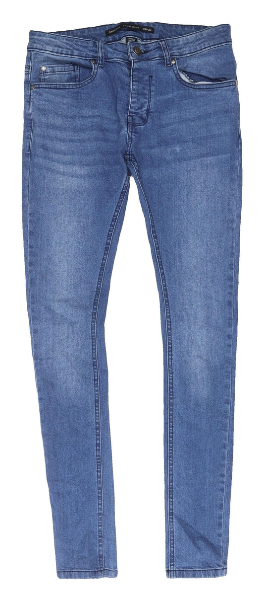 Brave Soul Men's Blue Slim Fit Jeans W30 L32