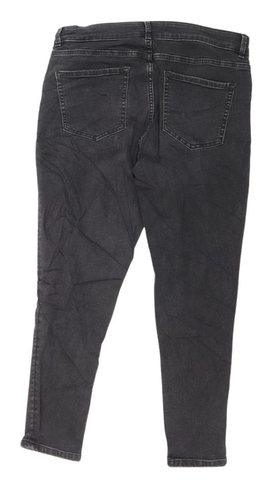 Marks & Spencer Women's Black Skinny Jeans, Size 14