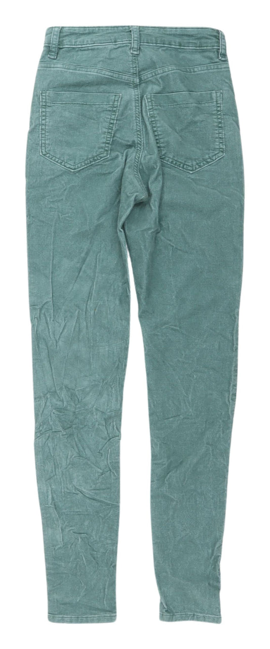 Marks & Spencer Slim Green Trousers Women Size 6