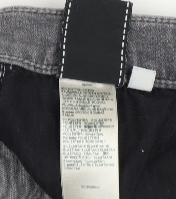 Additional view of 7 For All Mankind Grey Skinny Slim Jeans -, size 10