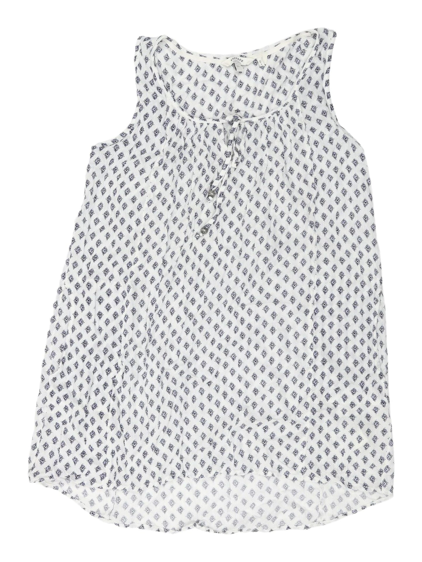 Fat Face Women's Ivory Geometric Shift Dress