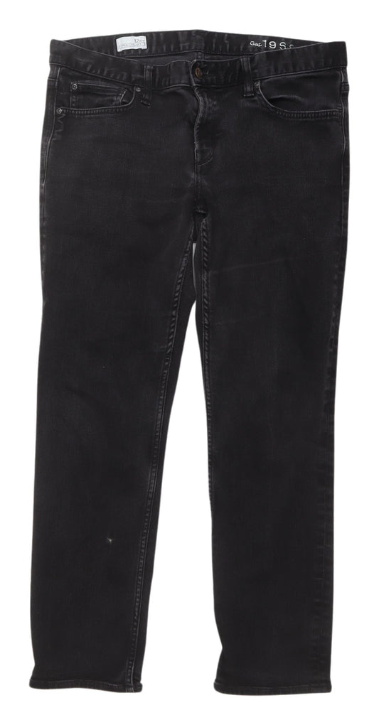 Gap Men's Black Ankle Jeans Size 12