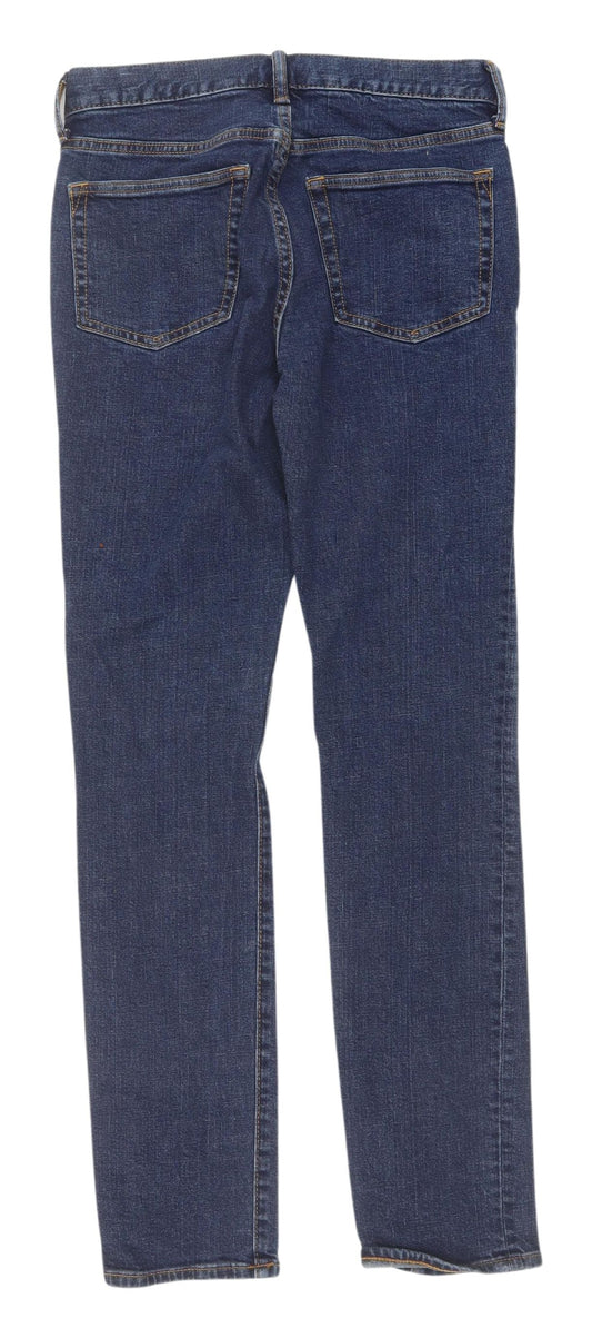 Gap Men's Blue Skinny Jeans 28x32 Slim Denim