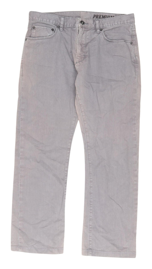 Gap Men's Grey Straight Jeans 32 Regular Fit