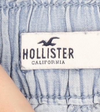 Hollister Women's Blue Jogger Trousers - Size S