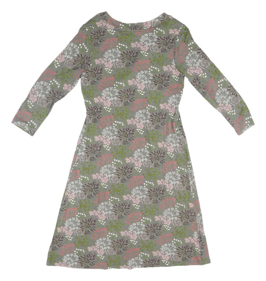 Laura Ashley Women's A-Line Floral Dress 10
