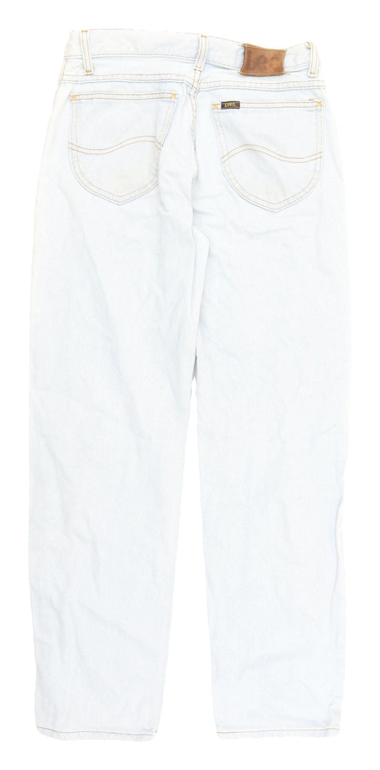 Lee Men's Light Blue Straight Leg Jeans 32-32