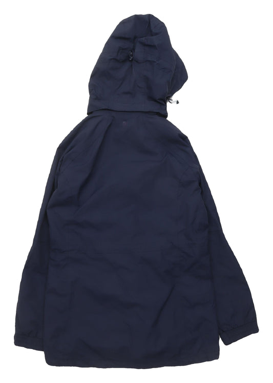 Mountain Warehouse Unisex Blue Parka Jacket Size 10