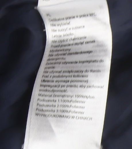 Mountain Warehouse Unisex Blue Parka Jacket Size 10