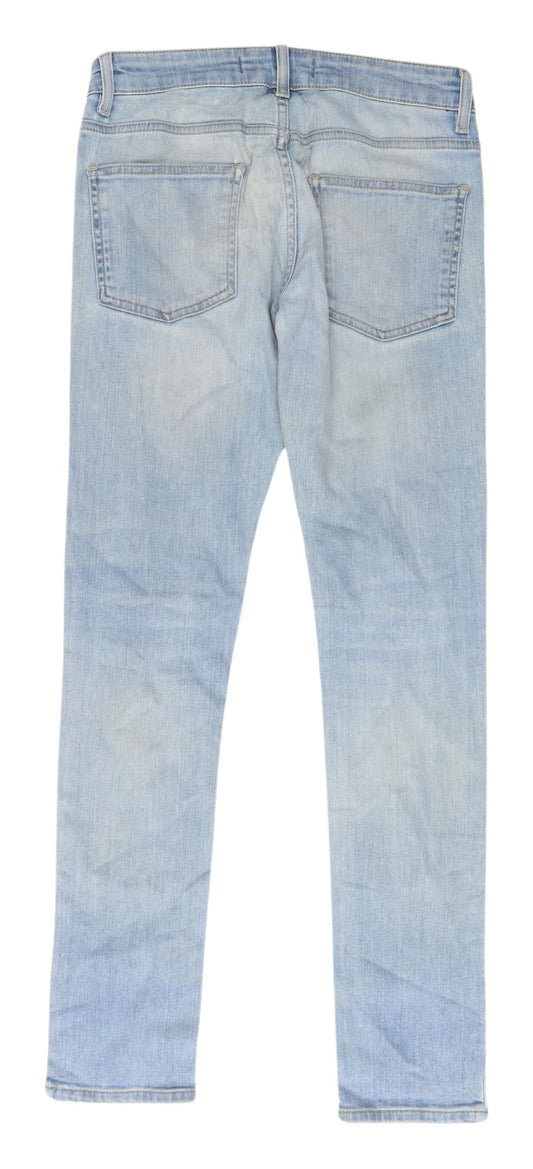 Topman Men's Skinny Blue Jeans 30S
