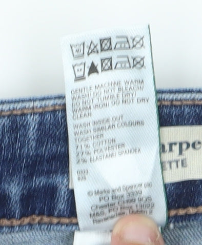 Marks and Spencer Women’s Blue Straight Jeans, Size S