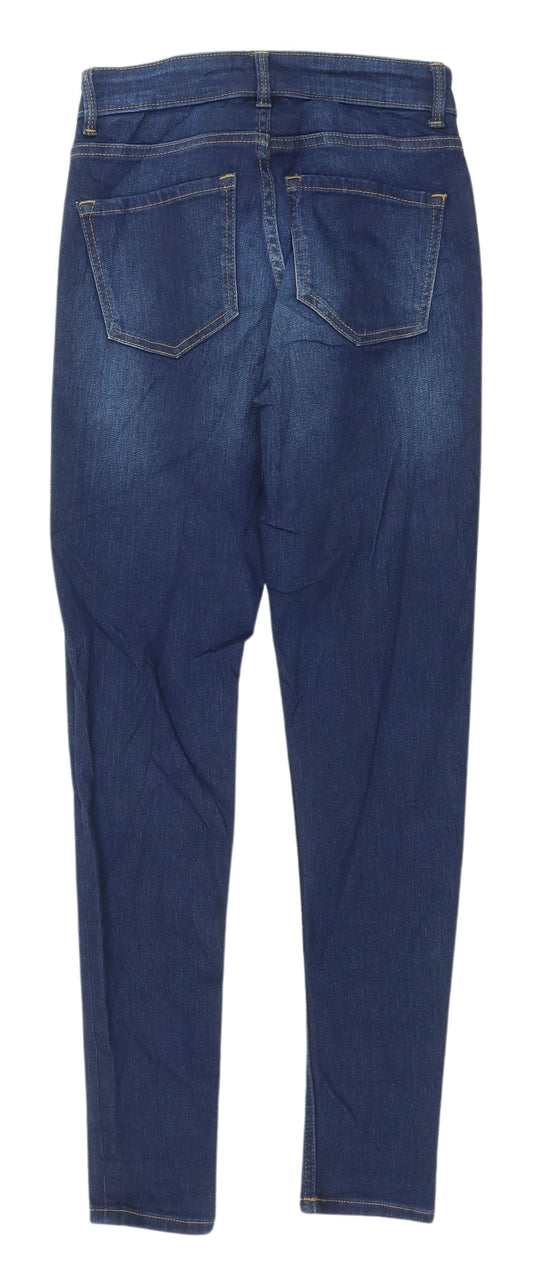 Marks & Spencer Women's Blue Skinny Jeans Size 6