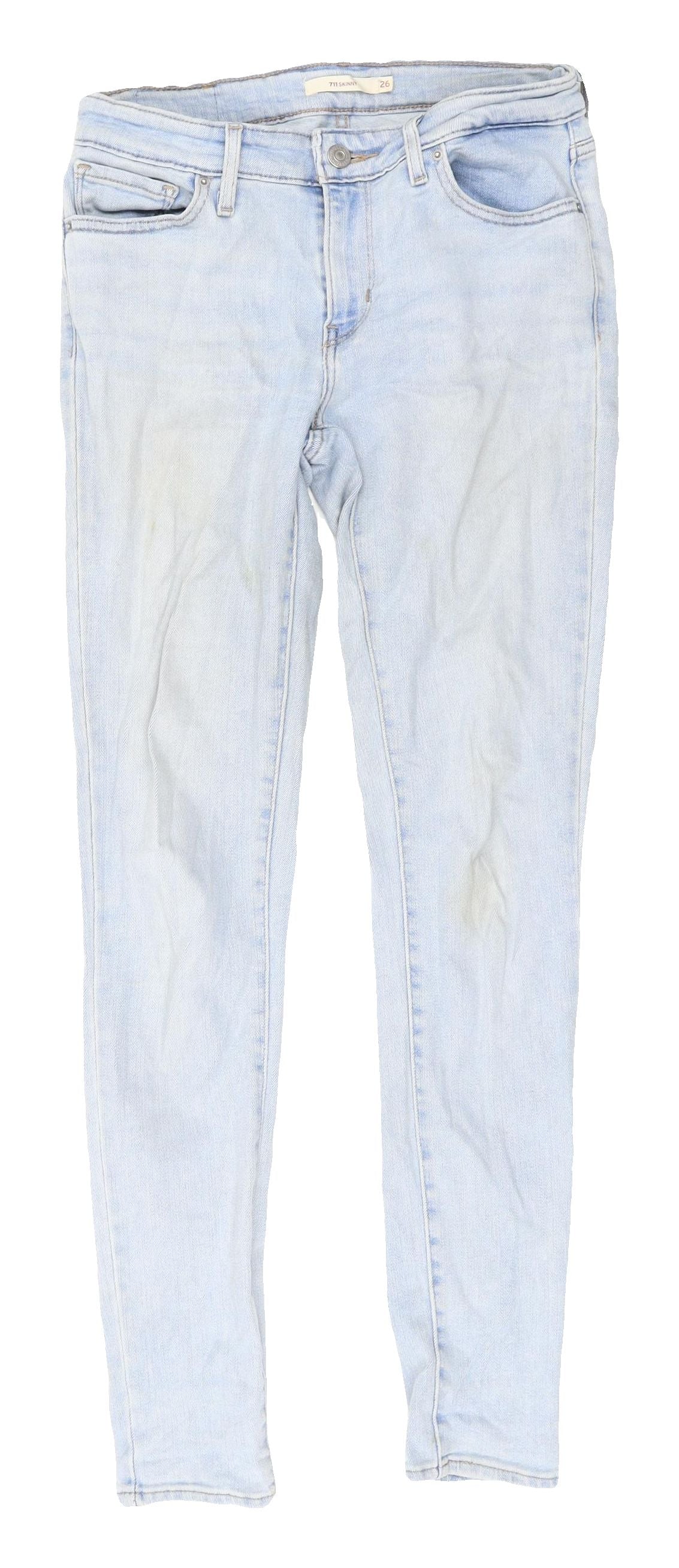 Levi Strauss Women Blue Skinny Jeans Size 8