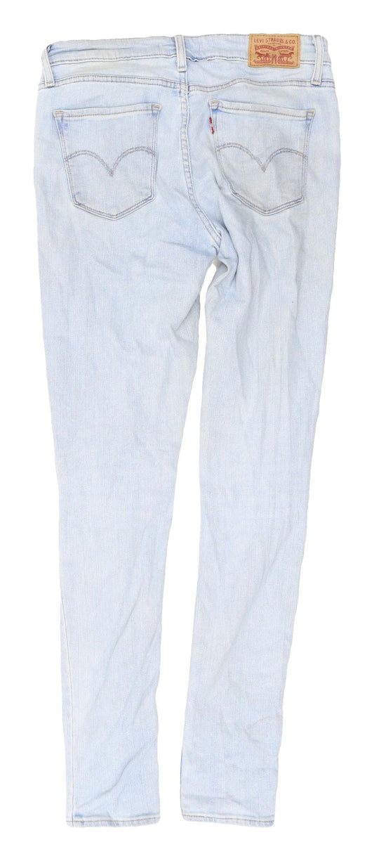 Levi Strauss Women Blue Skinny Jeans Size 8