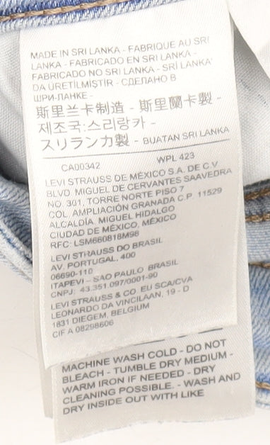 Levi Strauss Women Blue Skinny Jeans Size 8