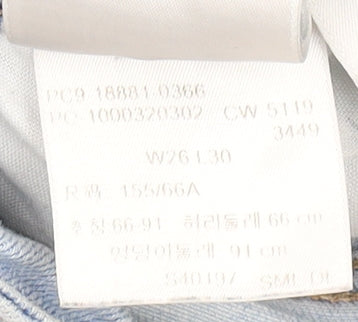 Levi Strauss Women Blue Skinny Jeans Size 8