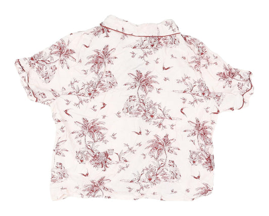 New Look Women's Multicoloured Pyjama Top UK 14