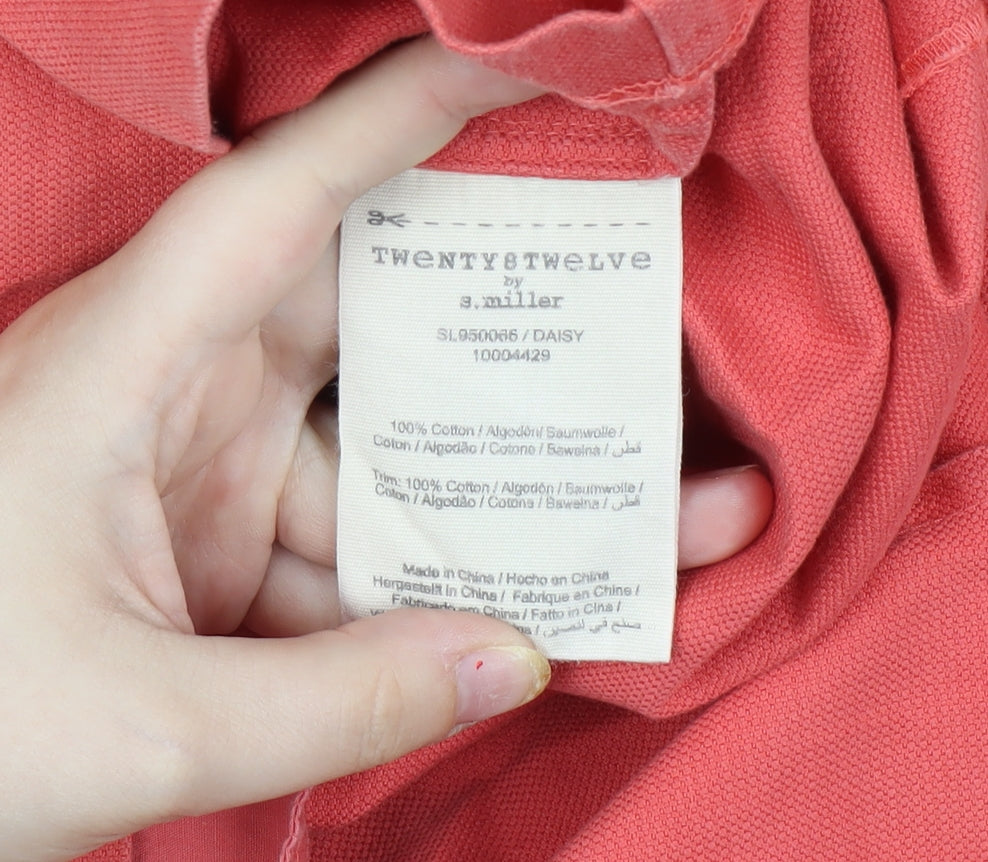 Brand and care label for Twenty8Twelve Red Fit & Flare Dress -, size 12