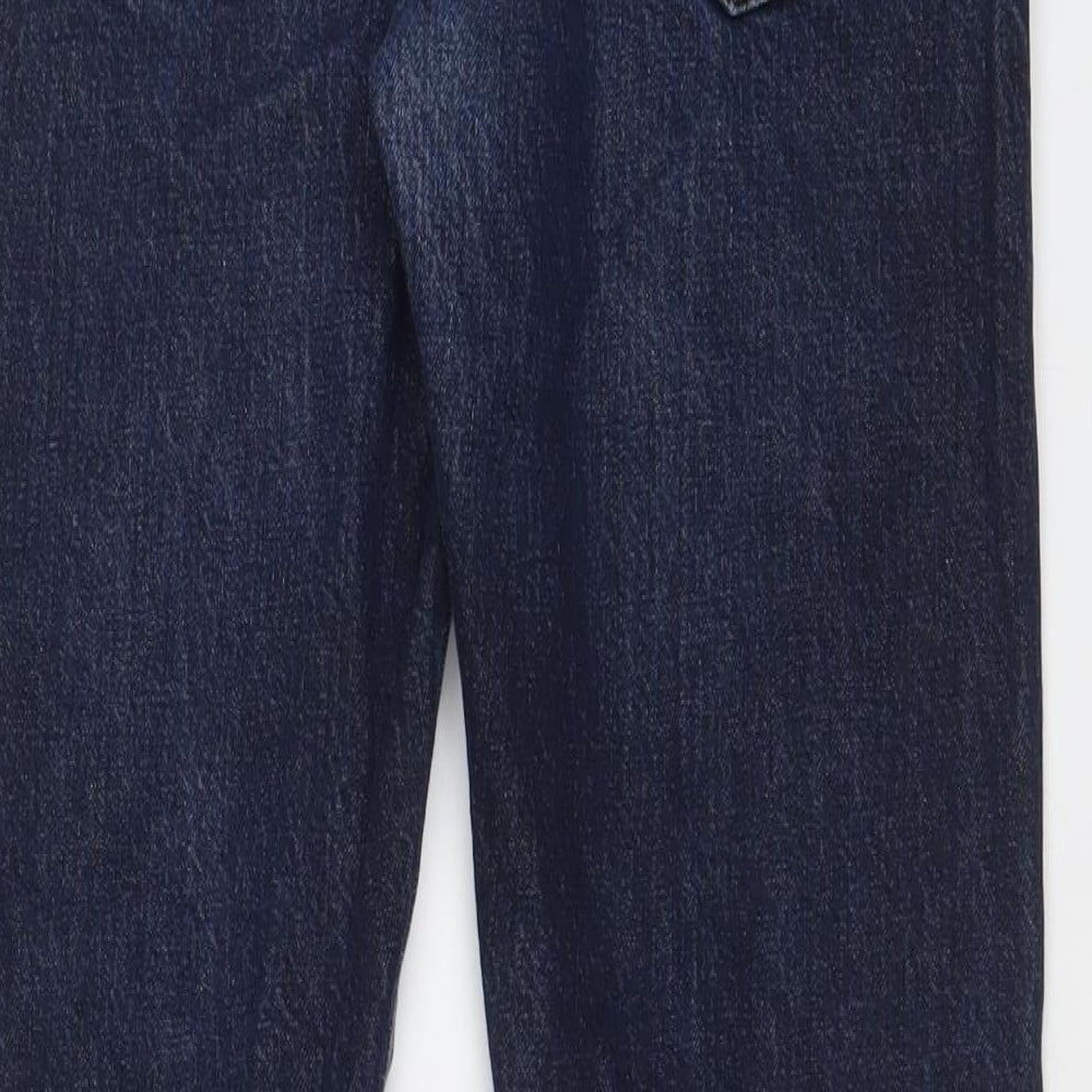 Gap Mens Blue Cotton Straight Jeans Size 31 in L30 in Regular Zip - Pockets
