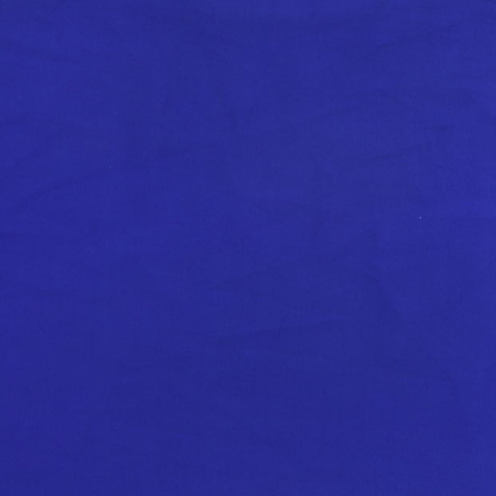 Stradivarius Womens Blue Polyester Basic Blouse Size M Round Neck