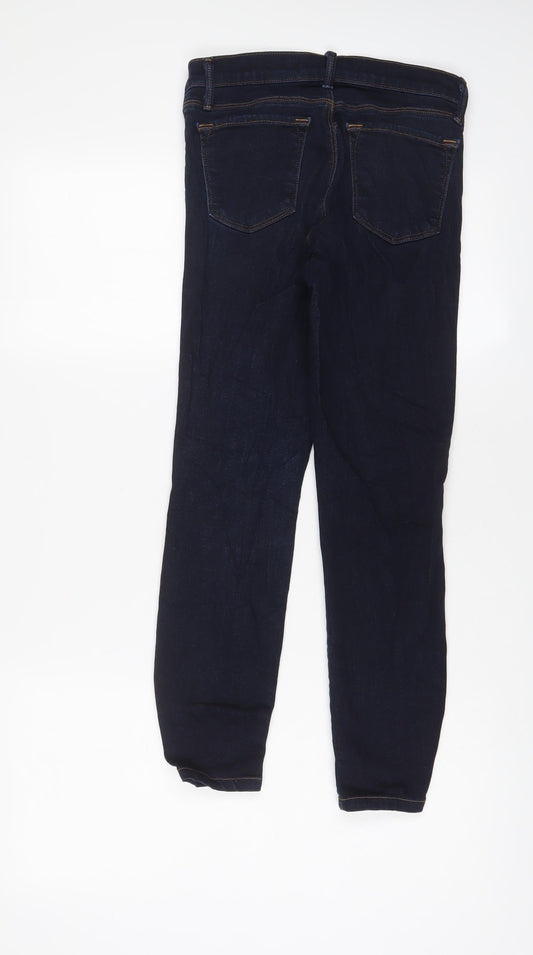 J.BRAND Womens Blue Cotton Skinny Jeans Size 25 in L24 in Regular Zip - Pockets