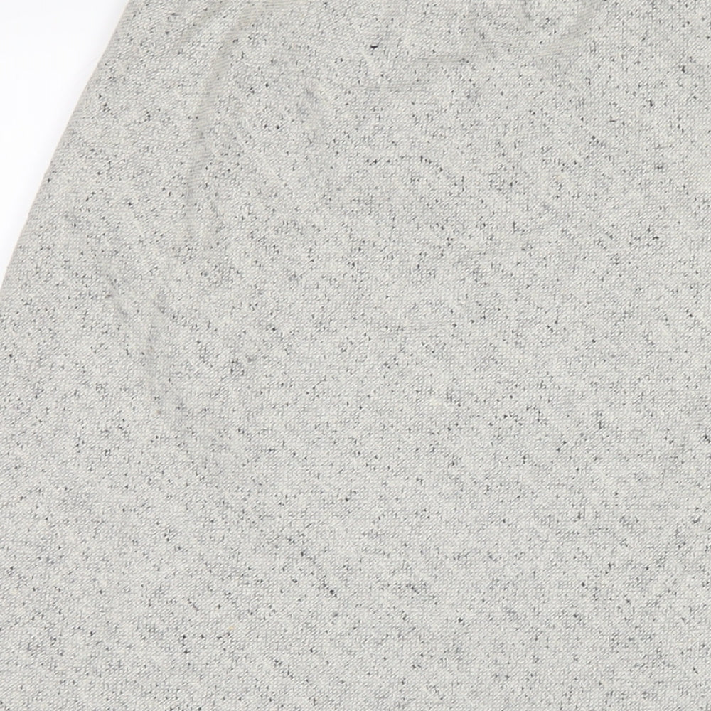 Alex & Co Womens Grey Wool A-Line Skirt Size 14