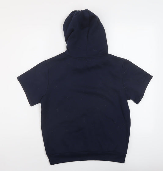 Kangoroo Boys Blue Polyester Pullover Hoodie Size 11-12 Years Pullover