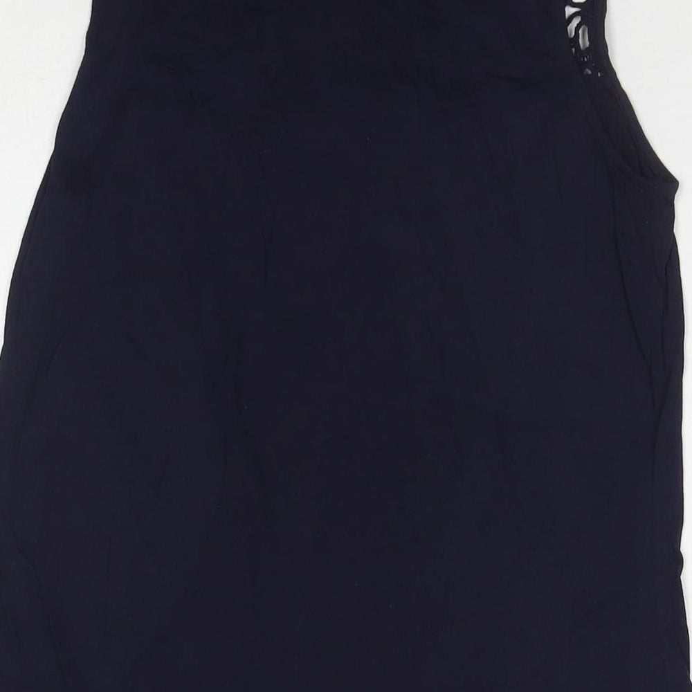 Womens UK Size S Gap Blue Polyester Tank