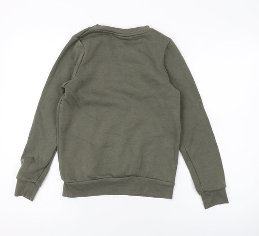 Disney Womens Green Cotton Pullover Sweatshirt Size 4 Pullover - Jungle Book