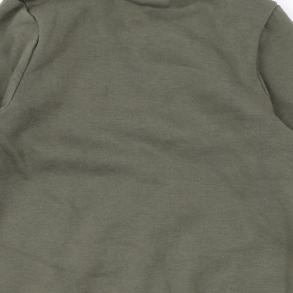 Disney Womens Green Cotton Pullover Sweatshirt Size 4 Pullover - Jungle Book