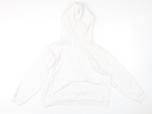 Levi's Womens White Cotton Pullover Hoodie Size S Pullover