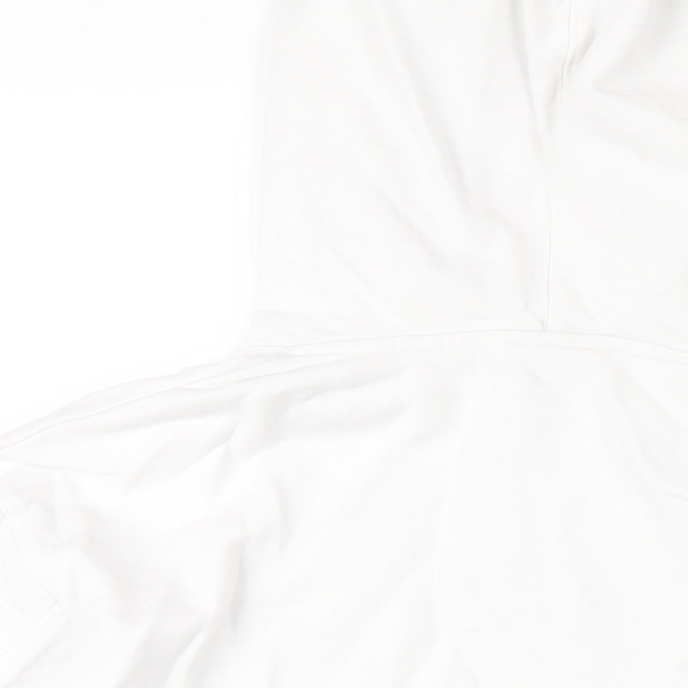 Levi's Womens White Cotton Pullover Hoodie Size S Pullover